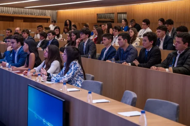 Estudantes participantes da Olimpíada Brasileira de Economia 2025