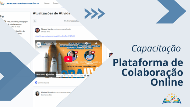 Capacitação na Plataforma de Colaboração Online