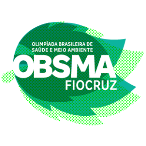 Logotipo do grupo OBSMA – Olimpíada Brasileira de Saúde e Meio Ambiente da Fiocruz